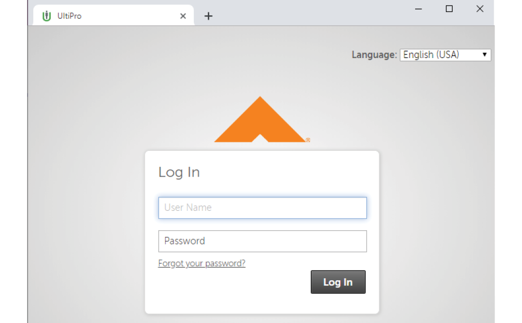Login to UltiPro (hourly employees)